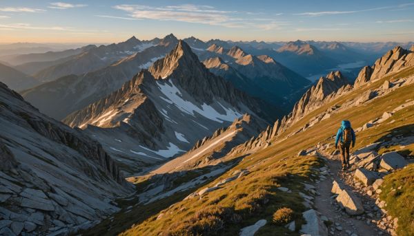 Endurance et dépassement de soi en pleine nature