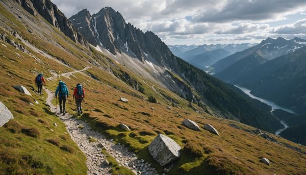 Les chemins les plus engagés pour les marcheurs