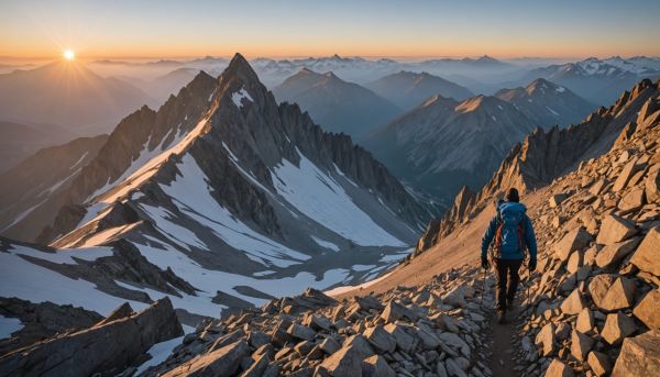 Trekking extrême et sentiers de haute montagne